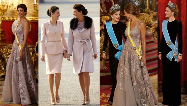 Kraljica Letizia i Juliana Awada