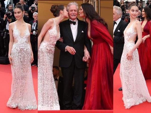 Michael Douglas, Carys Zeta Douglas i Catherine Zeta-Jones