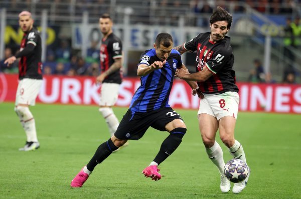 Uzvratna utakmica polufinala LP-a: Inter - Milan