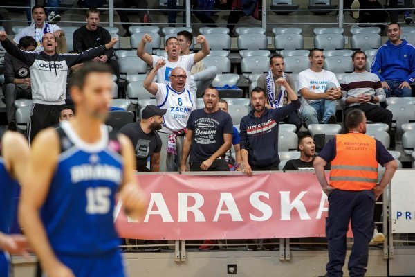 Treća četvrtfinalna utakmica košarkaške HT Premijer lige: Zadar - Dinamo
