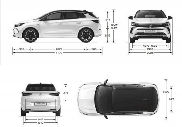 Opel Grandland GSe 1.6 S/S (221 kW/ 300 KS) AT8 AWD PHEV 4x4 eAT8