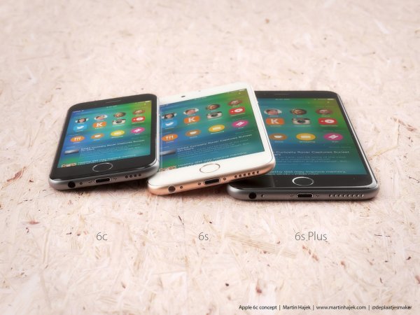 iPhone 6c, 6s i 6s Plus Martin Hajek