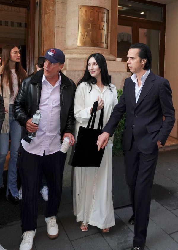 Woody Harrelson i Nick Cave sa suprugom Susie Bick