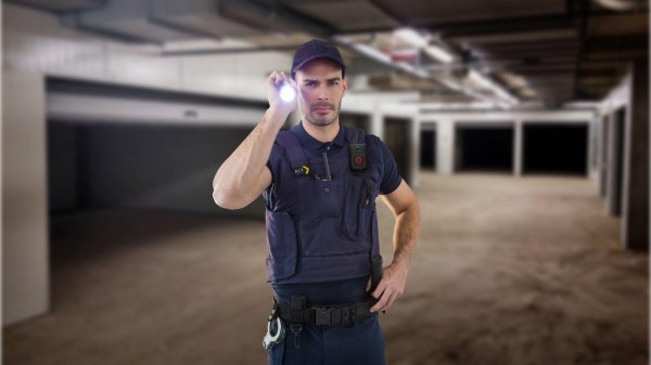 BodyCam na policajcu