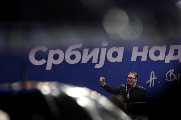 Vučić na SNS-ovom skupu