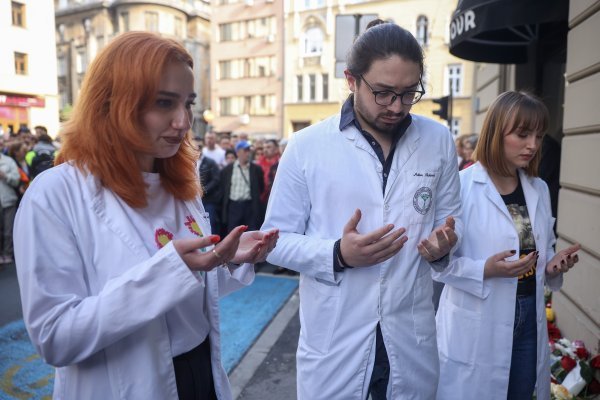 Prosvjed u Sarajevu zbog smrti liječnice