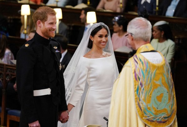 Princ Harry i Meghan Markle 19.5.2018.