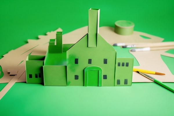 Greenwashing - ilustracija