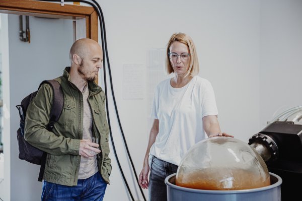 Novinar tportala Luka Filipović i Maja Jakovac