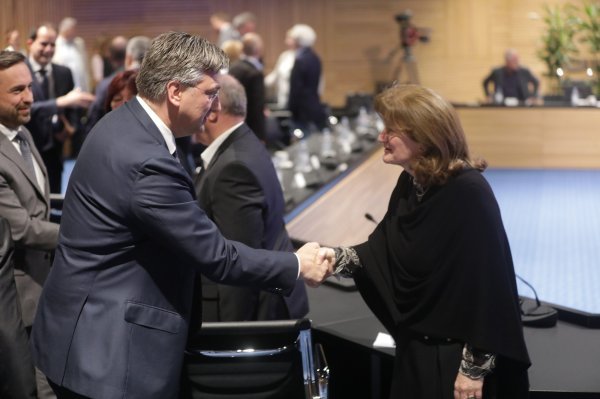 Sastanak premijera Andreja Plenkovića s predstavnicima sindikata