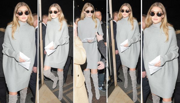 Gigi Hadid u čizmama iznad koljena Profimedia