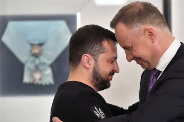 Volodimir Zelenski i poljski predsjednik Andrzej Duda