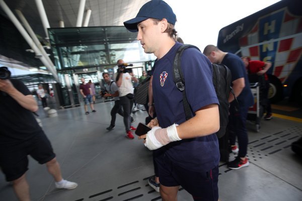 Hrvatska nogometna reprezentacija, odlazak u Rotterdam, 12.6.2023.