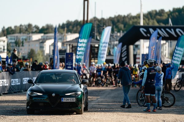 Valtteri Bottas i Alfa Romeo Giulia