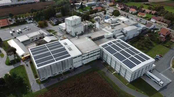 Solarna elektrana na krovu tvornice u Bjelovaru