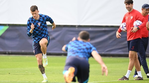 Trening hrvatske nogometne reprezentacije, 17.6.2023., Rotterdam