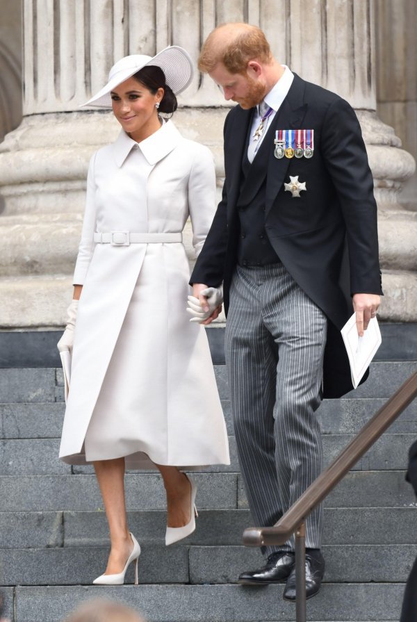 Meghan Markle i princ Harry na proslavi kraljičinog jubileja 2022.