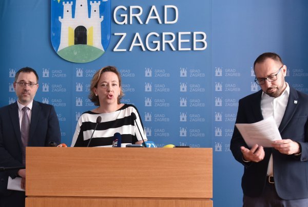 Redovna konferencija za medije gradonačelnika Tomaševića i njegovih zamjenika