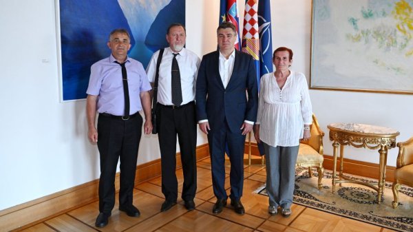 Milanović primio predstavnike udruge 108. brigade ZNG-a