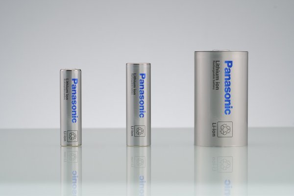 Automobilske cilindrične litij-ionske baterije koje proizvodi Panasonic Energy
