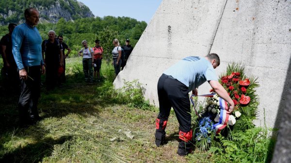 Zoran Milanović na Sutjesci