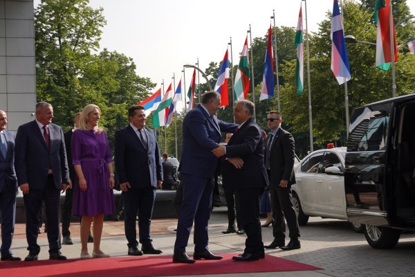 Sastanak Viktora Orbana i Milorada Dodika u Banjoj Luci