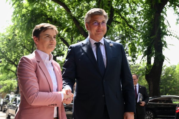 Andrej Plenković i Ana Brnabić