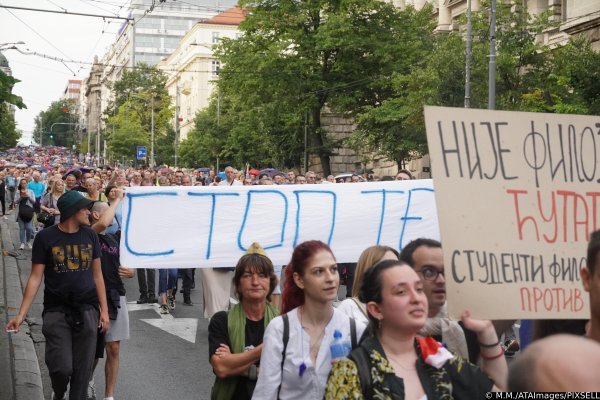 Prosvjed 'Srbija protiv nasilja'