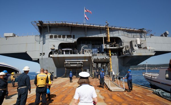 Nosač aviona USS Gerald R. Ford otvoren za posjetitelje