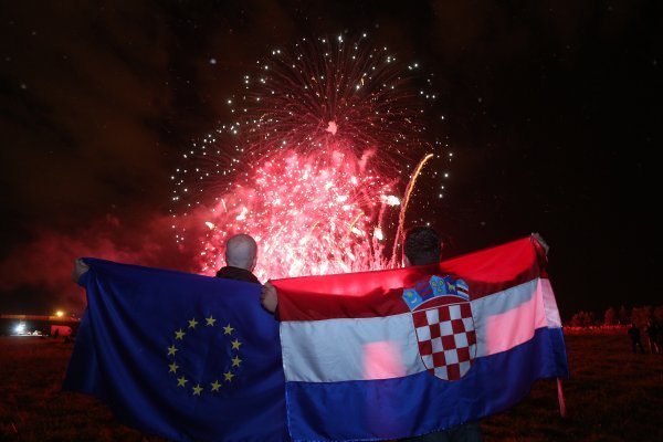 Proslava ulaska Hrvatske u EU