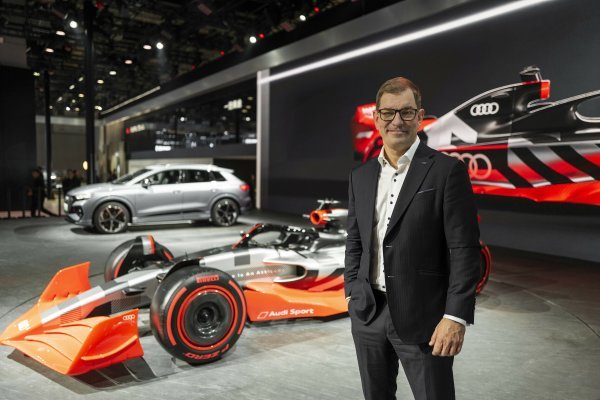 Markus Duesmann na predstavljanju projekta Audi u Formuli 1 na Auto Shangai 2023.