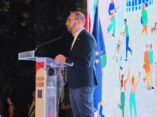 Tomislav Tomašević na Europskom trgu