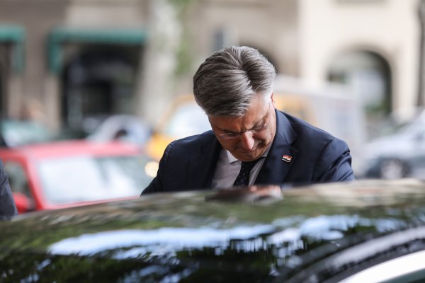Premijer Andrej Plenković nakon sjednice HDZ-a