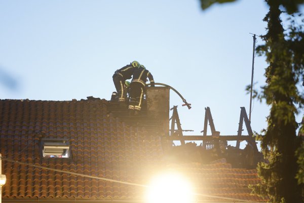 Požar na zagrebačkoj Volovčici