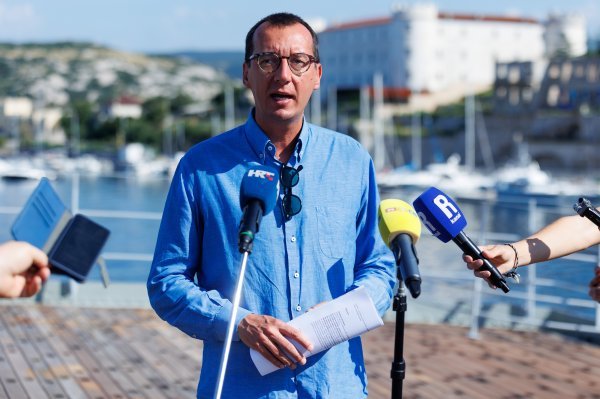 Konferencija za medije na Galebu