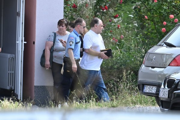 Privođenje muškarca kojeg se sumnjiči da je prijetio Plenkoviću