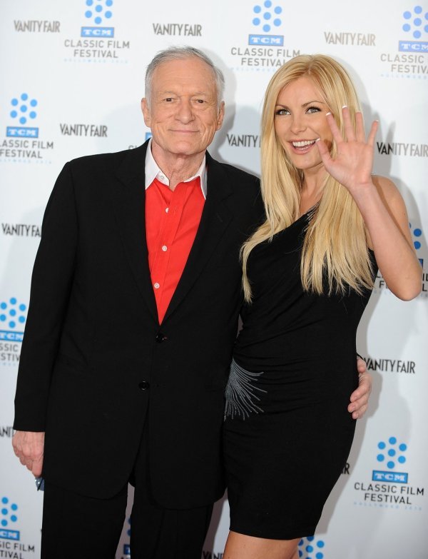 Crystal Hefner i Hugh Hefner