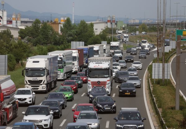 Pojačan je promet na autocesti A1 u smjeru mora