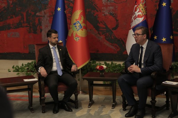 Predsjednik Crne Gore Jakov Milatović stigao je u službeni posjet Srbiji