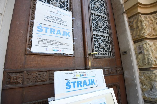 Štrajk u pravosuđu u Šibeniku