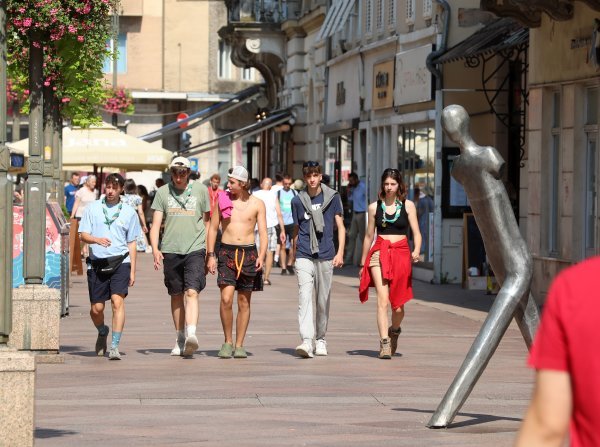 Rijeka: Vruć dan na Korzu