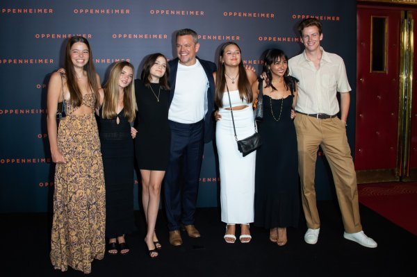 Matt Damon s kćerima