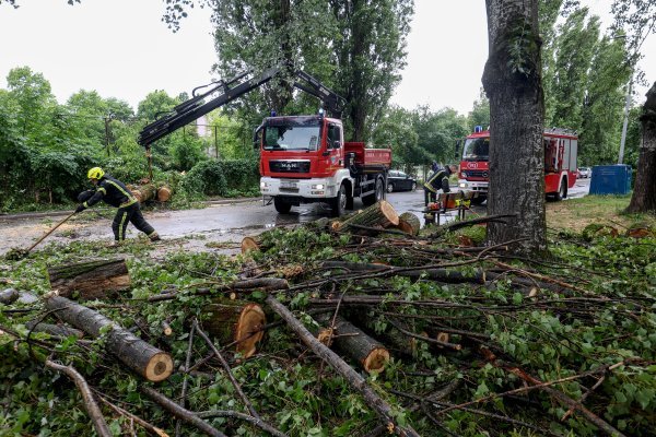 Posljedice jutrošnjeg nevremena u Zagrebu