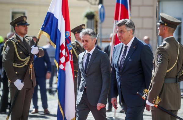 Doček slovenskog premijera Roberta Goloba
