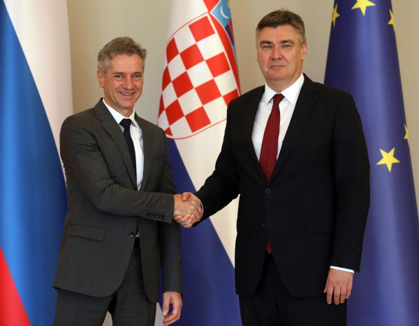 Predsjednik Milanović susreo se s predsjednikom Vlade Republike Slovenije