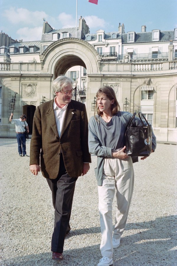 Bertrand Tavernier i Jane Birkin