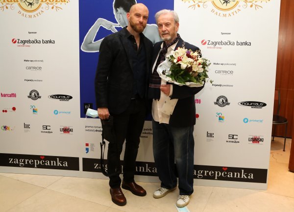 Filip Glumac s ocem Branislavom