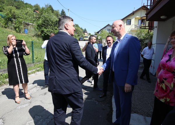 Milanović u Krapinskim Toplicama