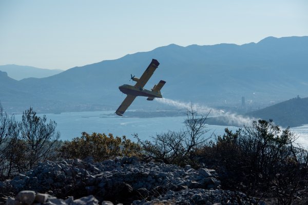Posljedice velikog požara na Čiovu