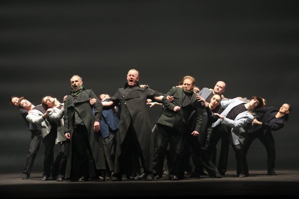 Premijera Otella opere u cetiri cina u HNK Ivan Pl Zajc. Dirigent Ville Matfejeff, redatelj Marin Blazevic, uloge: Luis Chapa (Otello), Anamarija Knego (Desdemona), Giorgio Surian (Jago), Sergei Kiselev (Roderigo) i drugi. Photo: Goran Kovacic/PIXSELL 